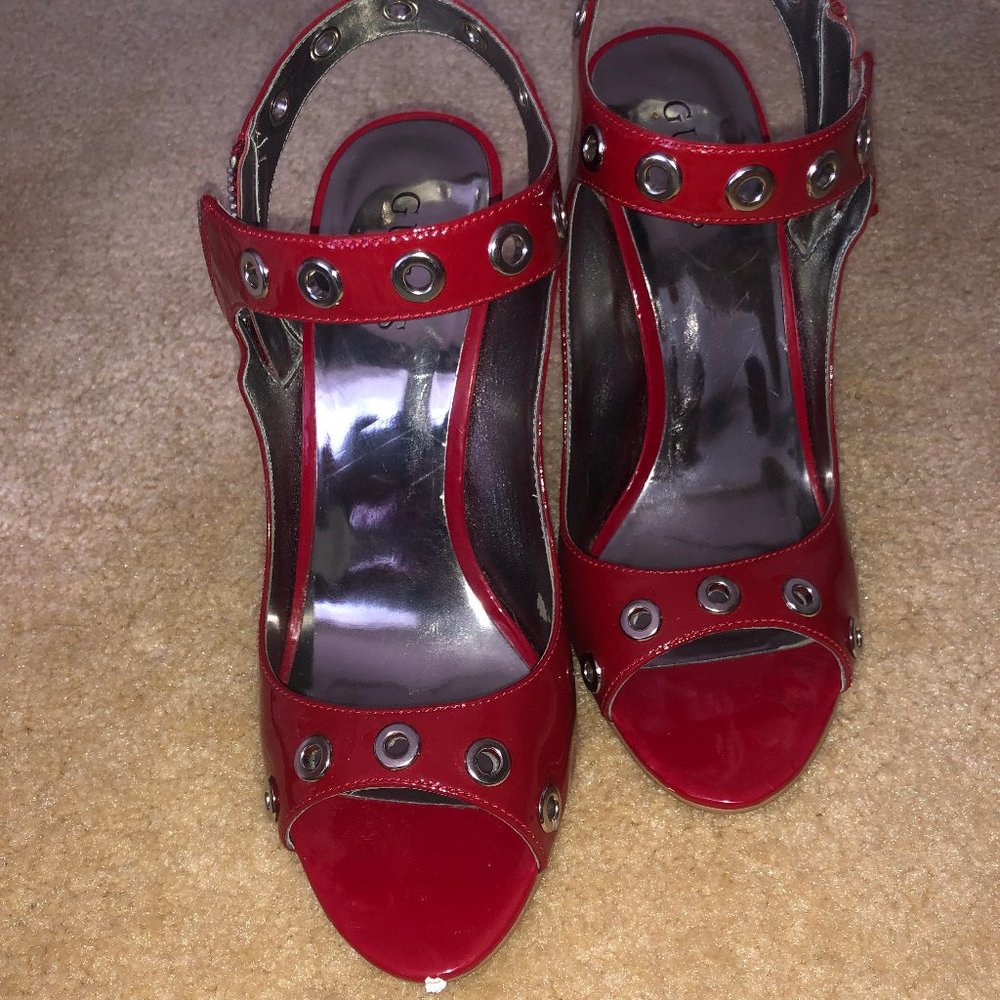 GUESS Red Heels